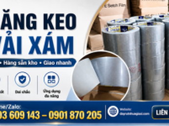 Mua băng keo vải xám giá sỉ, hàng sẵn kho, giao nhanh 
