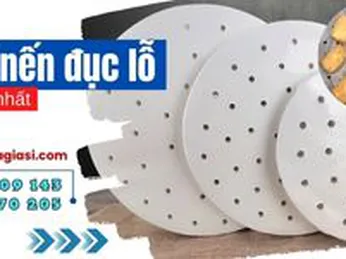 Mua giấy nến tròn đục lỗ giá sỉ rẻ tại HCM