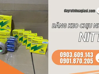 Kho sỉ băng keo chịu nhiệt Nitto chính hãng