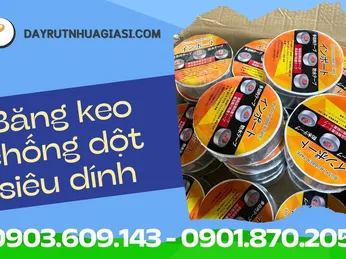 Đơn vị sỉ băng keo chống dột siêu dính Nhật Bản hiệu quả tức thì