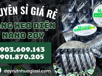 Băng keo điện Nano 20Y chất lượng cao cho đơn sỉ