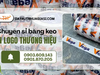 Xưởng sản xuất băng keo in logo thương hiệu giá sỉ chiết khấu cao