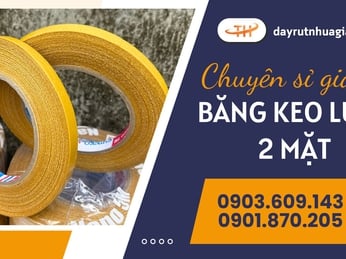 Băng keo lưới 2 mặt siêu dính giá sỉ tận xưởng giao hàng nhanh