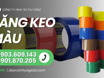 Băng keo màu giá sỉ rẻ - Nhà cung cấp uy tín