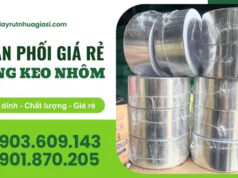 Giải pháp dán chuyên nghiệp với băng keo nhôm giá sỉ
