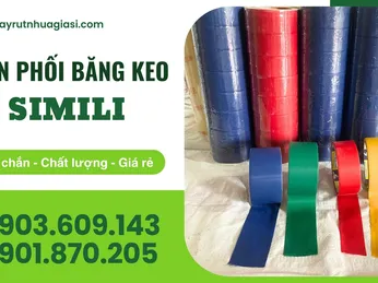 Nguồn sỉ băng keo Simili giá tốt, chất lượng đồng đều