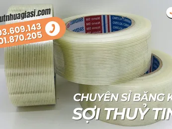Chuyên sỉ băng keo sợi thuỷ tinh chịu nhiệt giá tốt nhất