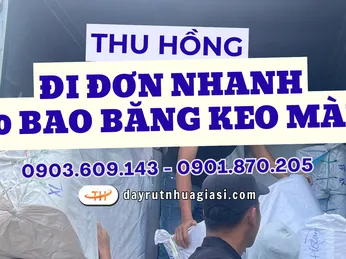 Thu Hồng giao thành công 20 bao băng keo màu cho khách sỉ tại Tân Phú