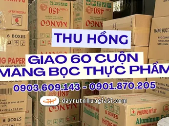 Giao 60 cuộn màng bọc thực phẩm tại Thu Hồng