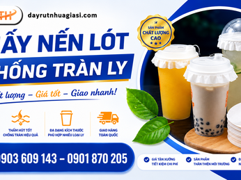 Bứt phá doanh thu với giấy nến lót chống tràn ly giá sỉ uy tín