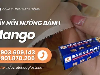 Giấy nến nướng bánh Mango - Chống dính vượt trội