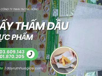 Công dụng tuyệt vời của giấy thấm dầu thực phẩm - Kho bán sỉ uy tín