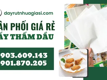 Giấy thấm dầu thực phẩm giá sỉ hấp dẫn nhất