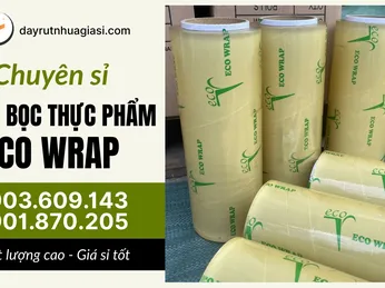 Phân phối màng bọc thực phẩm Eco Wrap 30cmx500m sỉ số lượng lớn