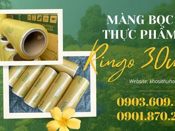 Địa chỉ chuyên sỉ màng bọc thực phẩm Ringo 30cm uy tín