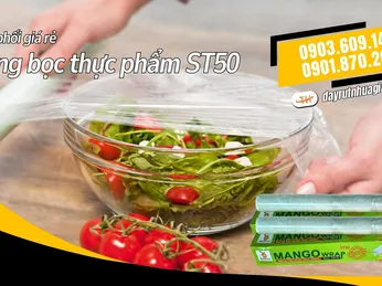 Màng bọc thực phẩm Mango Wrap ST50 - Bảo quản dễ dàng