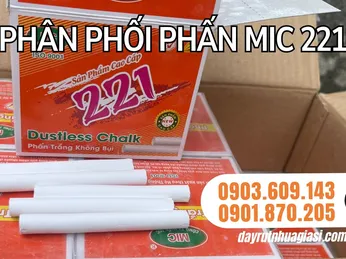 Phấn trắng MIC 221 – Không bụi, giá sỉ tốt