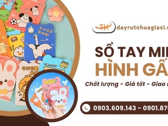  Sổ tay mini hình gấu dễ thương cho học sinh - Văn phòng phẩm giá sỉ rẻ