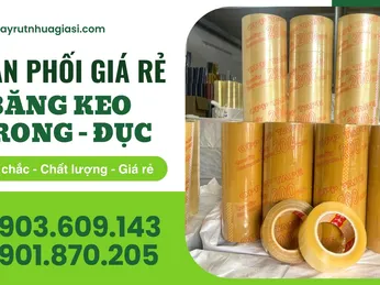 Băng keo trong và đục có gì khác nhau? Xem ngay để chọn chuẩn
