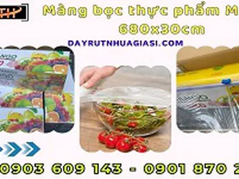 Địa chỉ uy tín bán màng bọc thực phẩm Mango 680x30cm giá tốt