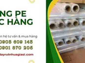 Bỏ sỉ rẻ màng PE bọc hàng tại HCM