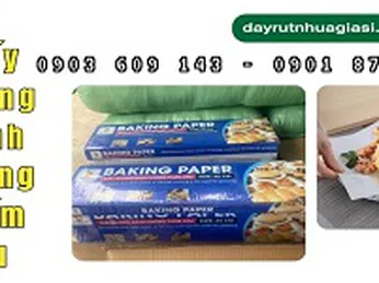 Nhập sỉ giấy nướng bánh không thấm dầu giá rẻ