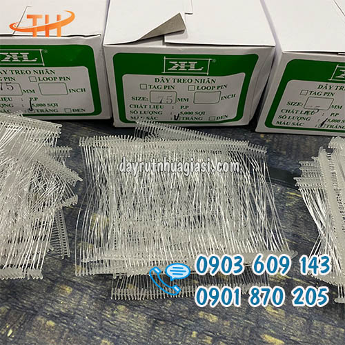 Ti nhựa bắn tag 5000 sợi/hộp giá sỉ rẻ