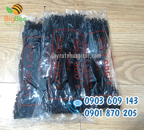 Ti xỏ nhựa 7 inch (19cm) đầu nhọn sỉ rẻ tại HCM