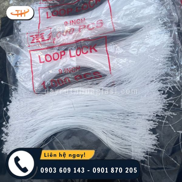 Ti xỏ nhựa dẻo dai, không dễ đứt gãy Ti xỏ nhựa dẻo dai, không dễ đứt gãy