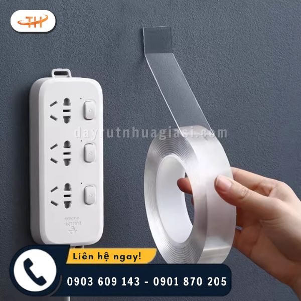 Ứng dụng đa năng của băng keo 2 mặt trong suốt Ứng dụng đa năng của băng keo 2 mặt trong suốt