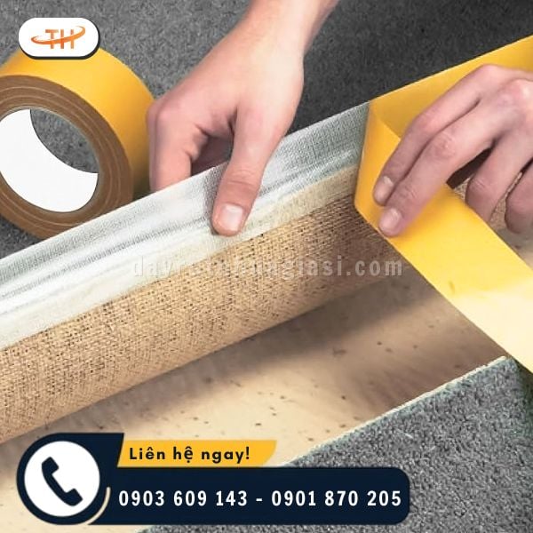 Ứng dụng dán thảm sàn nhà của băng keo lưới 2 mặt Ứng dụng dán thảm sàn nhà của băng keo lưới 2 mặt