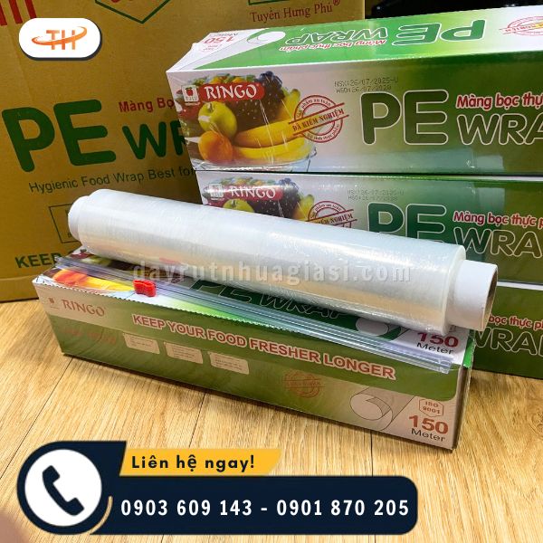 Ưu điểm khi dùng màng bọc thực phẩm PE Wrap Ưu điểm khi dùng màng bọc thực phẩm PE Wrap