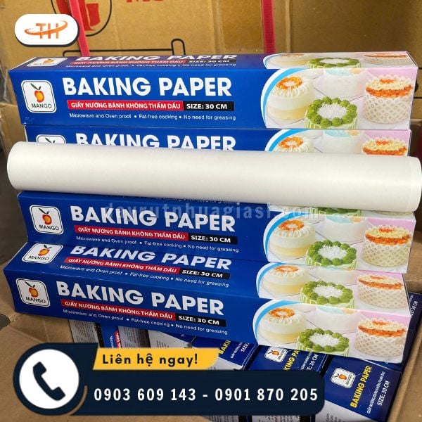 Ưu điểm thực tế của giấy nến cuộn Baking Paper 30cm Ưu điểm thực tế của giấy nến cuộn Baking Paper 30cm