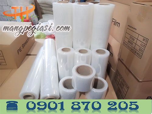 Màng pe trong suốt quấn hàng nhiều kích cỡ