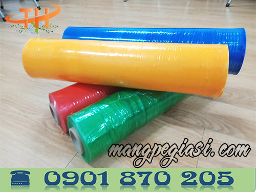 Cuộn pe màu khổ 50cm * trọng lượng 3kg * lõi 200gr