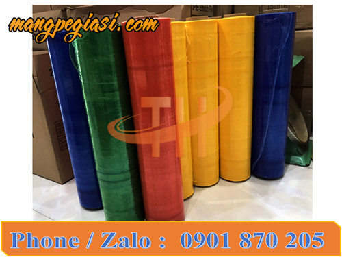 Cuộn màng pe màu khổ 50cm * 3kg * lõi 200gr