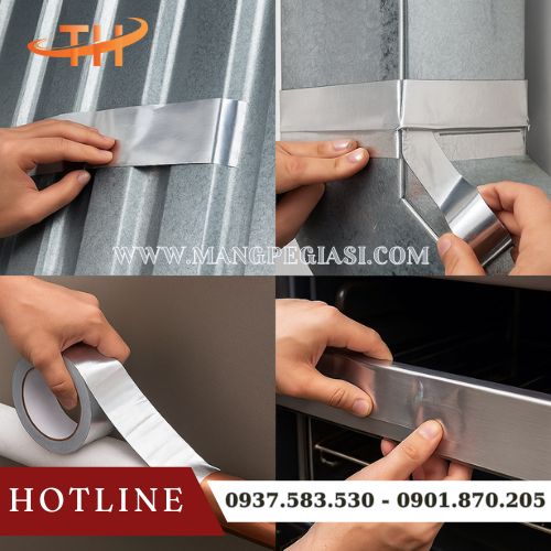 Một số ứng dụng của băng keo nhôm  Một số ứng dụng của băng keo nhôm