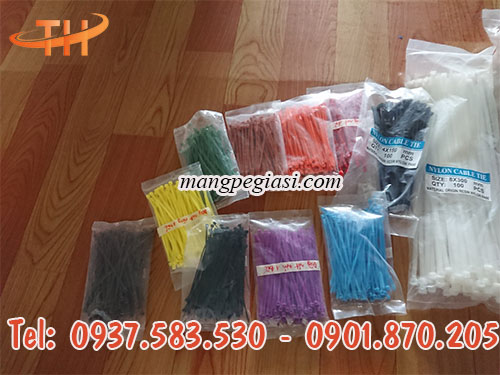 Dây rút nhựa có nhiều kích thước khác nhau