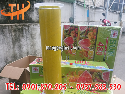 Màng bọc thực phẩm có nhiều kích thước khác nhau