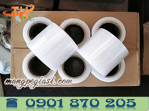 Màng pe quấn hàng trong suốt khổ 10cm