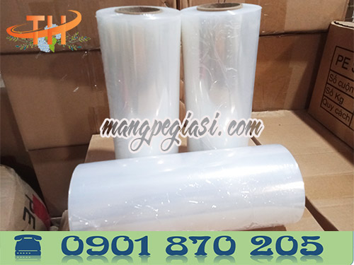 Màng pe quấn hàng trong suốt khổ 25cm