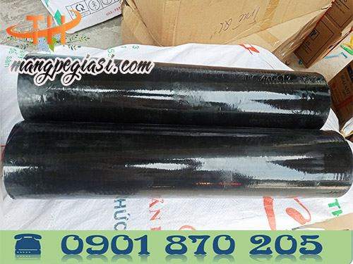 Màng pe quấn hàng màu đen khổ 50cm