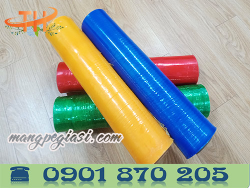 Màng pe quấn hàng nhiều màu sắc khổ 50cm
