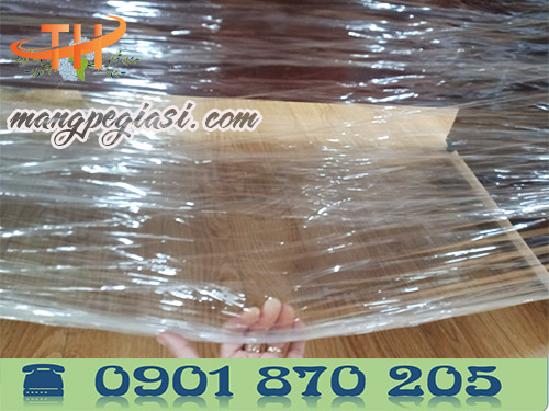 Màng pe trong suốt, dai, độ kéo giãn tốt