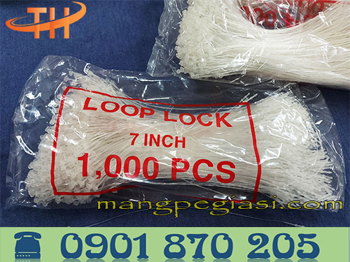 Ti xỏ nhãn mác quần áo kt 7 inch