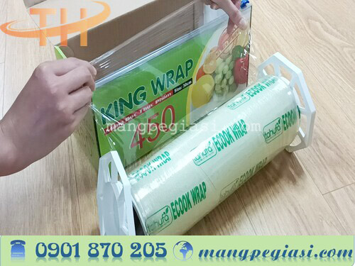 Cuộn màng bọc thực phẩm King Wrap khổ 30cm có dao cắt