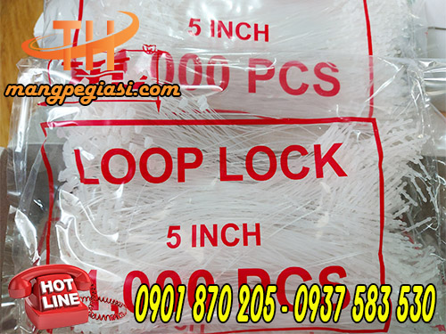 Đạn xỏ nhựa gắn nhãn mác kt 5 inch đầu nhọn