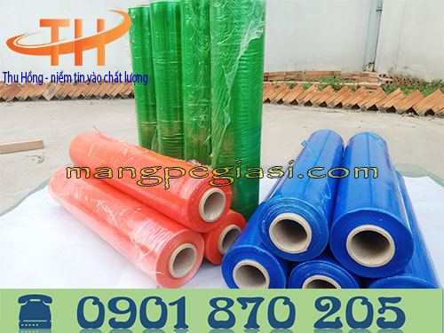 Màng PE quấn hàng nhiều màu khổ 50cm