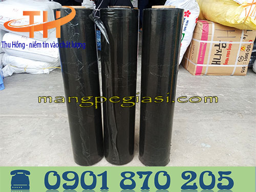 Màng PE đen khổ 50cm * 3kg * lõi 200gr