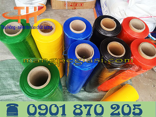 Màng PE màu khổ 50cm * trọng lượng 3kg * lõi 200gr